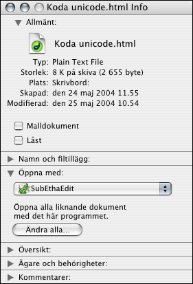 OSX-metadata